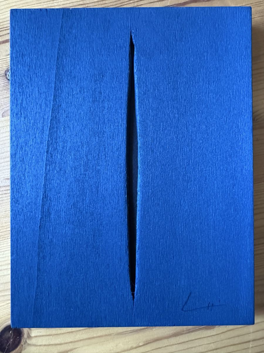 Dipinti: Quadro blu arte moderna, italia – Usato da Genève venduto da Atelier.Curio 1