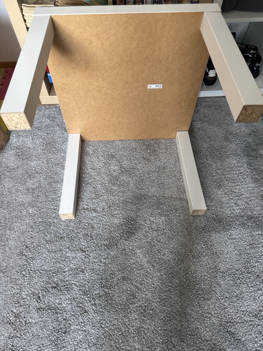 Tavoli: Weisser IKEA Lack Tisch, ! 55x55cm – Usato da Vilters venduto da tha-tha 3