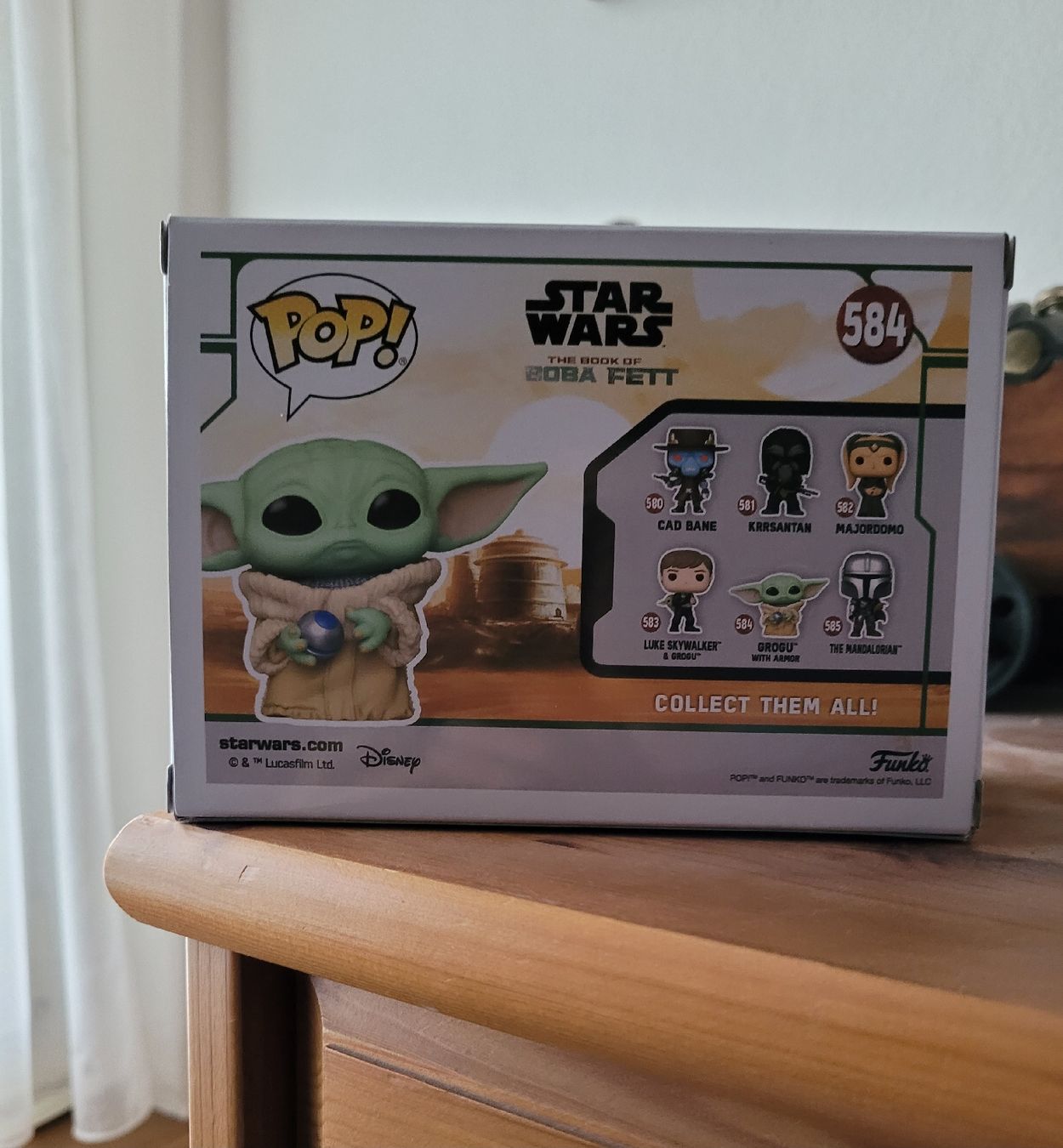 Star Wars Figuren: Funko Pop! Star Wars - Grogu with Armor - Selten! – Neu und originalverpackt aus Heinrichswil von Mari-75 2