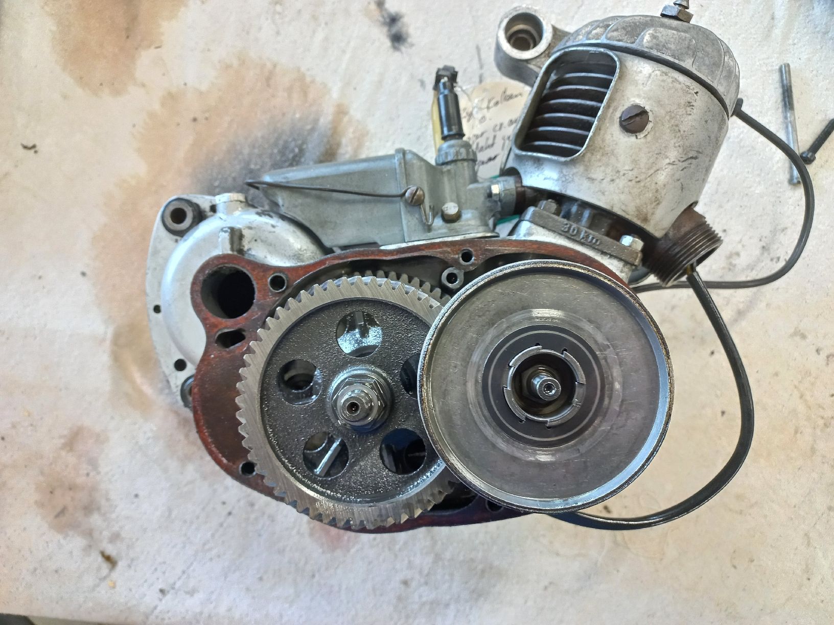 Sachs Mofas: Sachs Saxonette Motor Mod. 50/ AL – Defekt aus Welschenrohr von  3