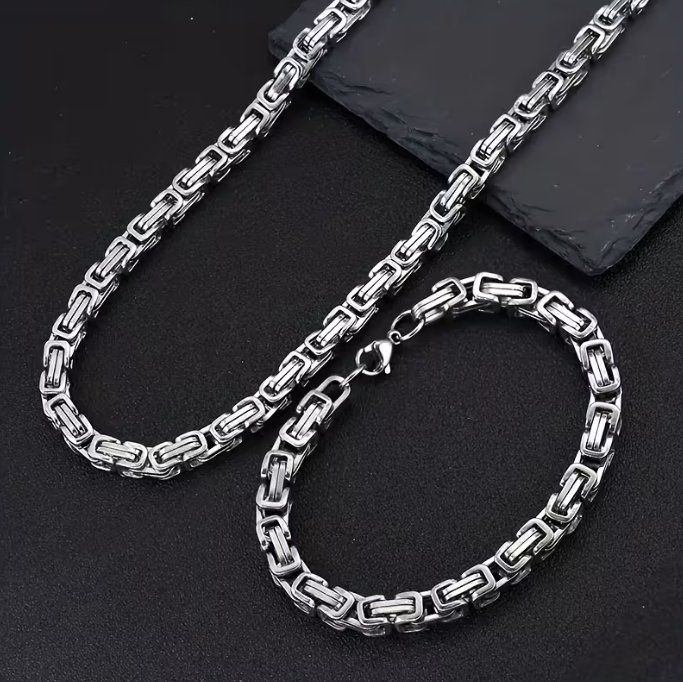 Anhänger: Königskette Halskette 56cm oder 61cm & Armkette 21,5cm Set – Neu (gemäss Beschreibung) aus Rorschach von Mr_fairprice
