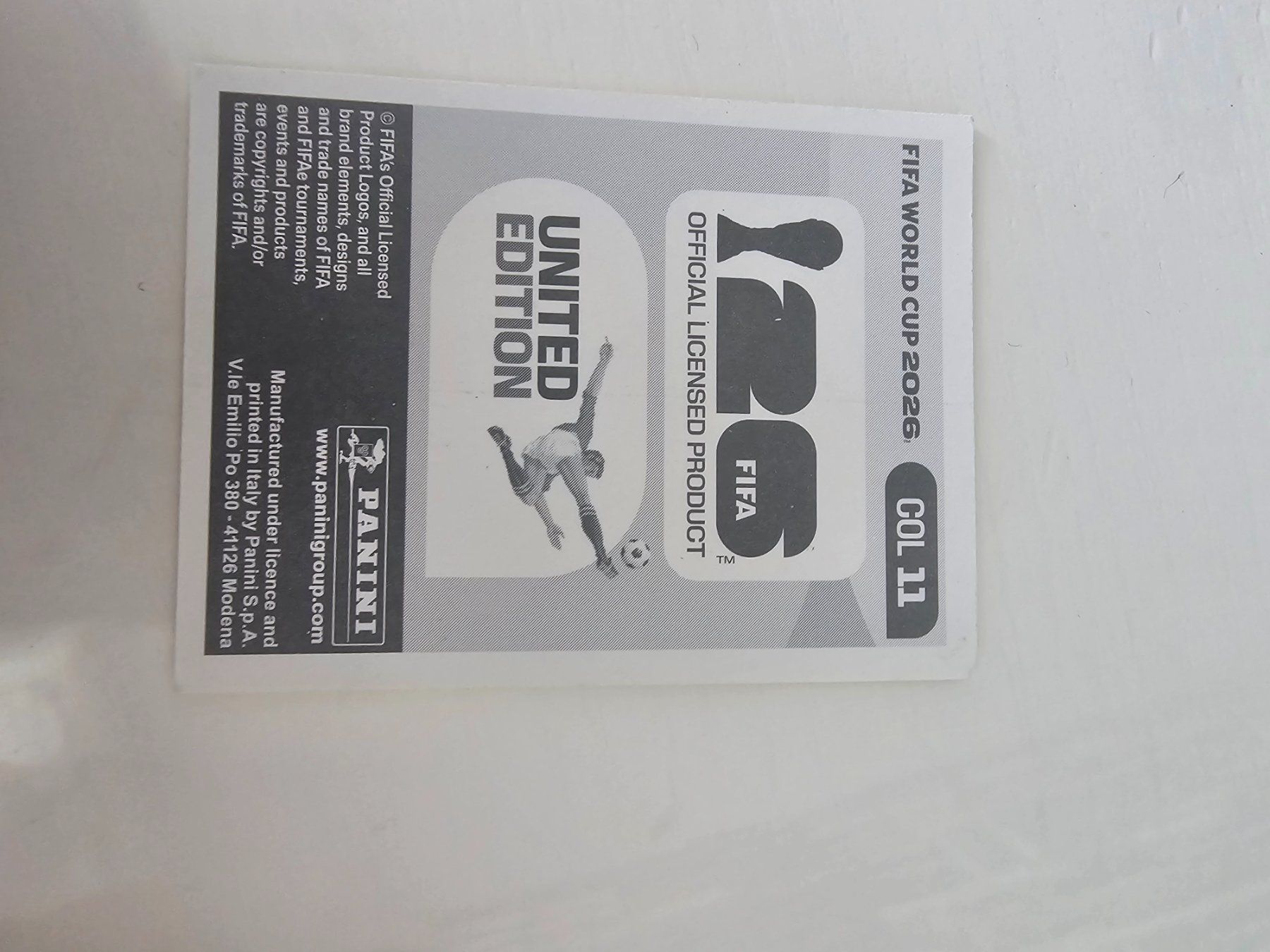 Panini Cartes à collectionner: COL 11 – D'occasion à Pregassona par sig_6v2k 1