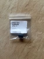 Piercing, bijou, plug 8mm forme carrée noir neuf caoutchouc