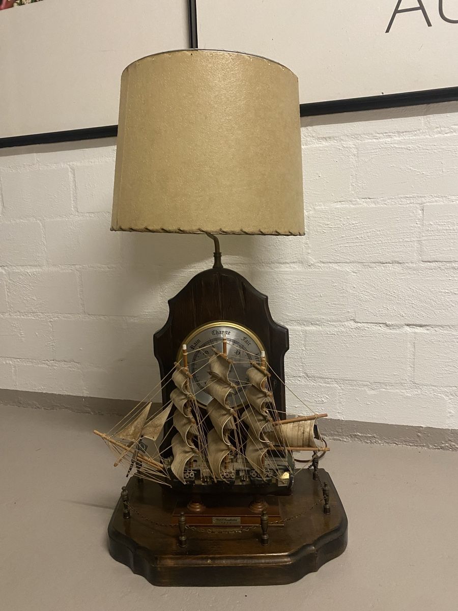 Altri elettrodomestici e apparecchi d’epoca: Lampe, Luftdruckmesser, Schiff – Usato da Buchberg venduto da AJPink 3