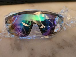 Sonnenbrille Sunglasses Poly Carbon Lenses schw/wei Gestell