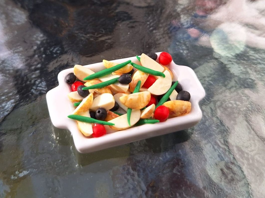 Case e mobili per bambole: Handmade Provencale Wedges – Nuovo (secondo la descrizione) da Zürich venduto da HandmadeTinyFood