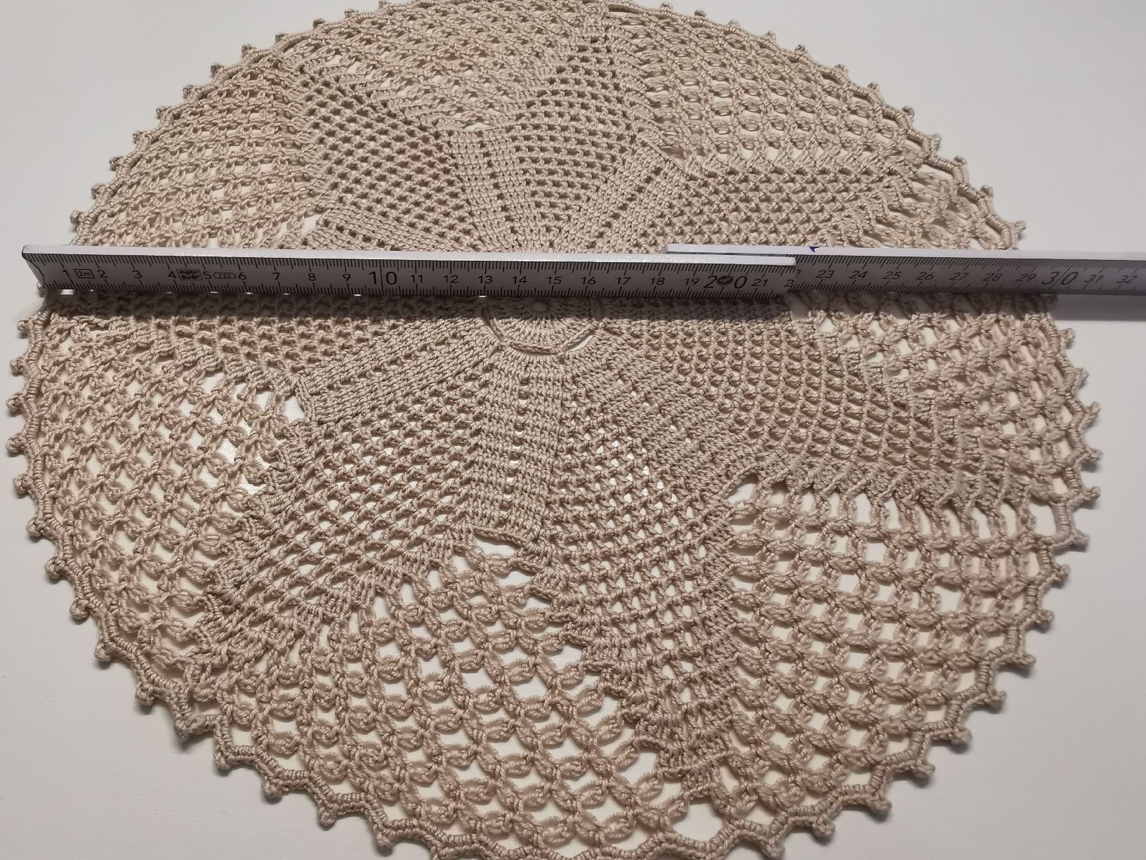 Untersetzer: 3 Tischsets gehäkelt beige NEU Napperon – Neu (gemäss Beschreibung) aus Glattbrugg von riseca 5