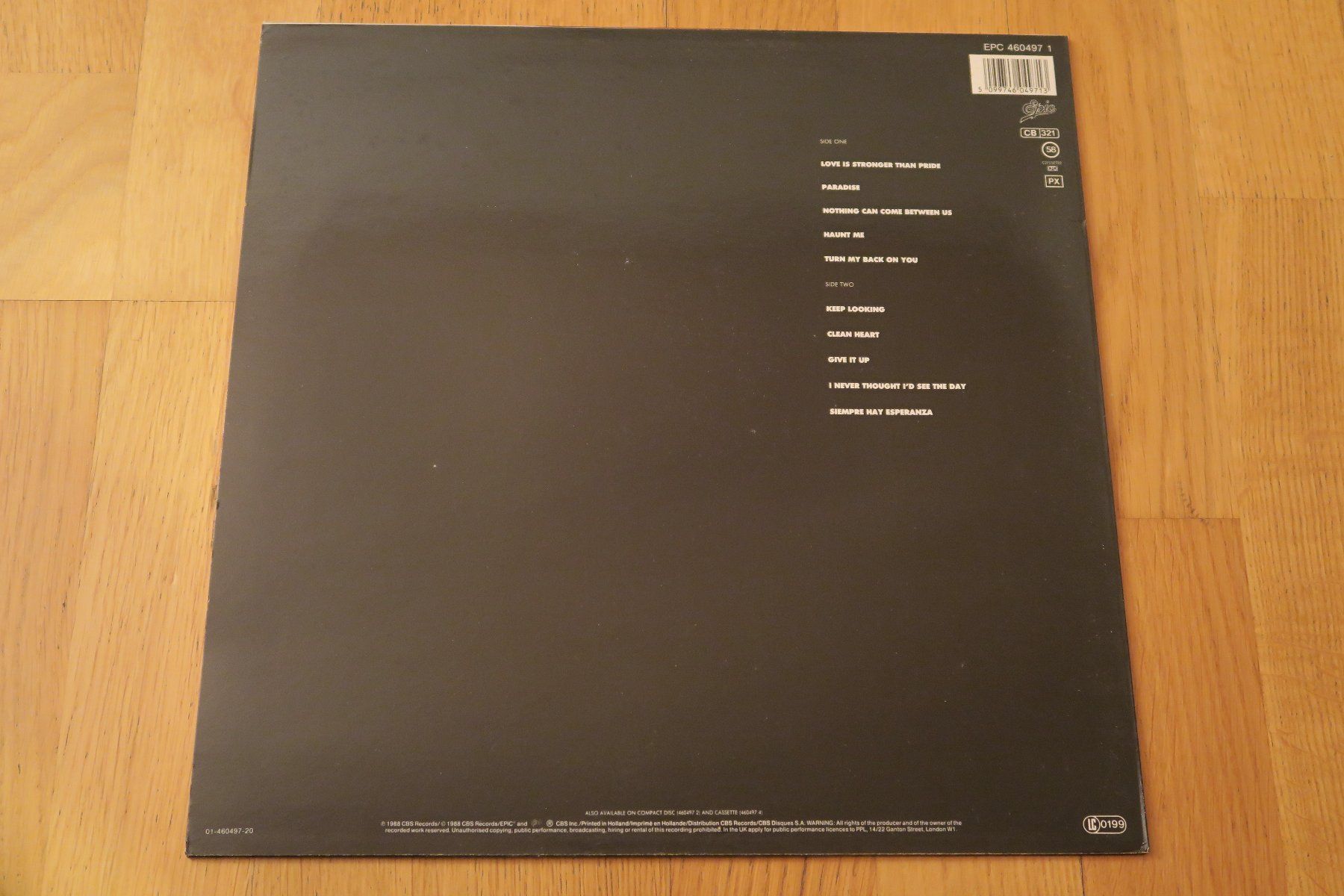 Schallplatten: Sade – Stronger Than Pride – Gebraucht aus Thun von Karibu70 1