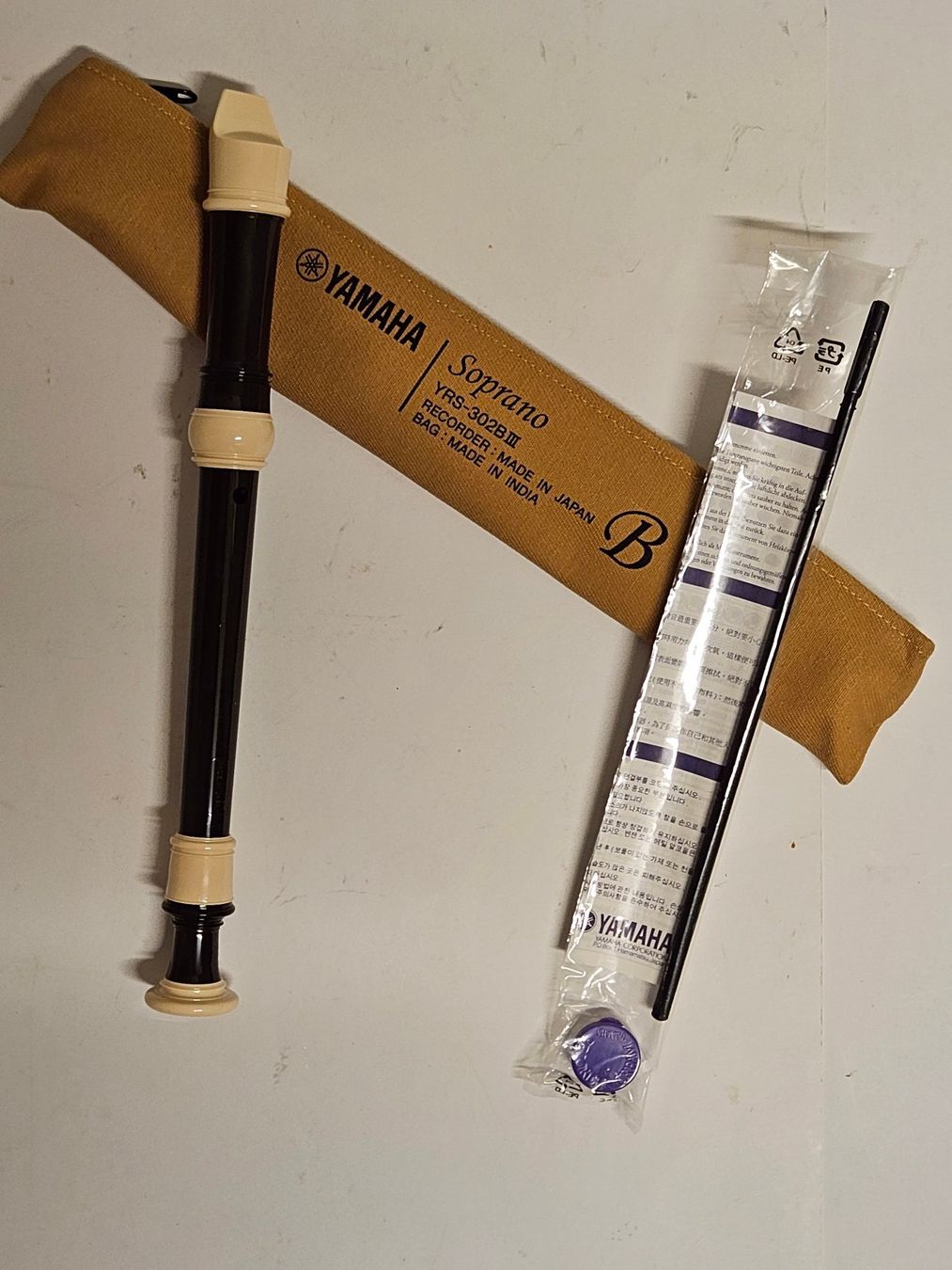 Yamaha Musikinstrumente: Kunststoff-Sopran-Blockflöte  YAMAHA – Neu (gemäss Beschreibung) aus Wöschnau von Musikhaus-Luethy5012 4