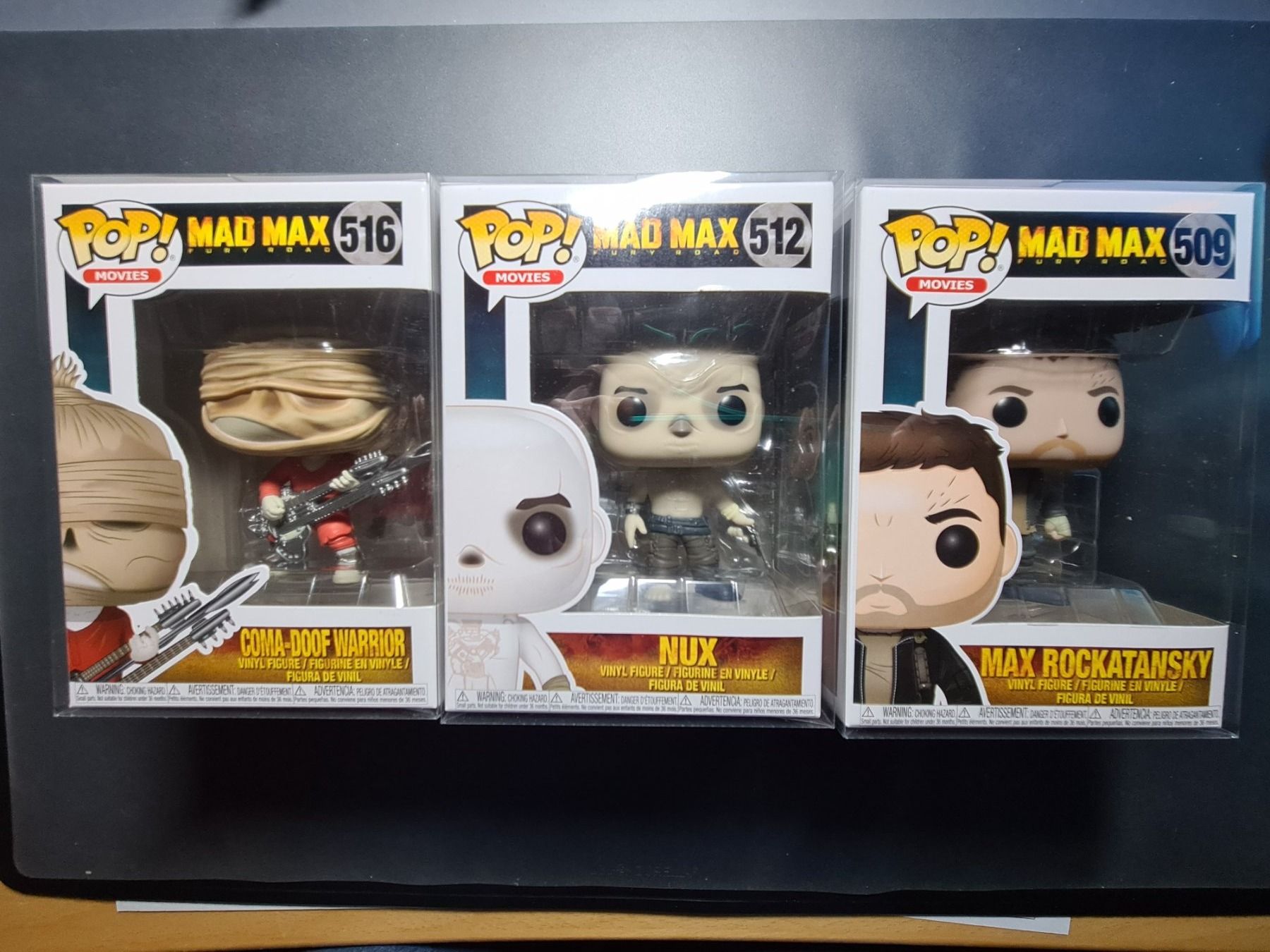 Funko Statuette: Funko Pop Mad Max 3 Stück – Nuovo e nell'imballaggio originale da Elsau venduto da oli_2tdc
