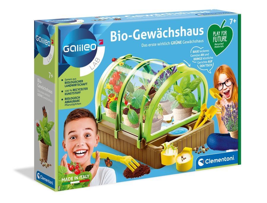 Spielhäuser: Clementoni Bio Gewächshaus - Galileo – Neu und originalverpackt aus Winterthur von mathis-spielsteine