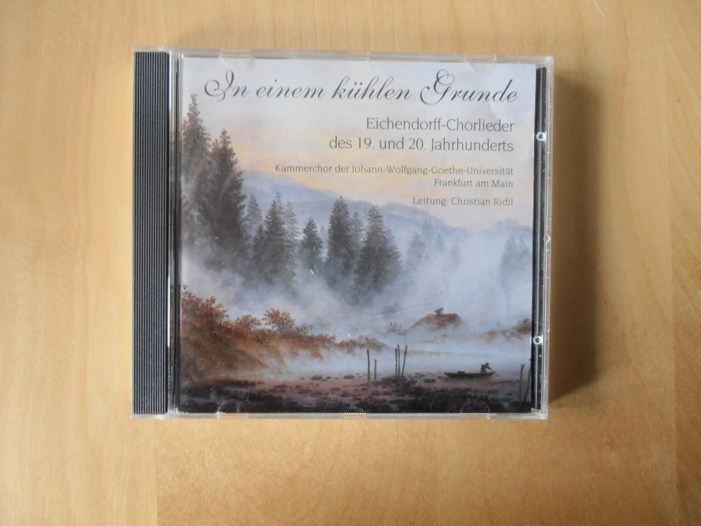 CD: Christian Ridil - Eichendorff-Chorlieder – Usato da Zürich venduto da etrhorber