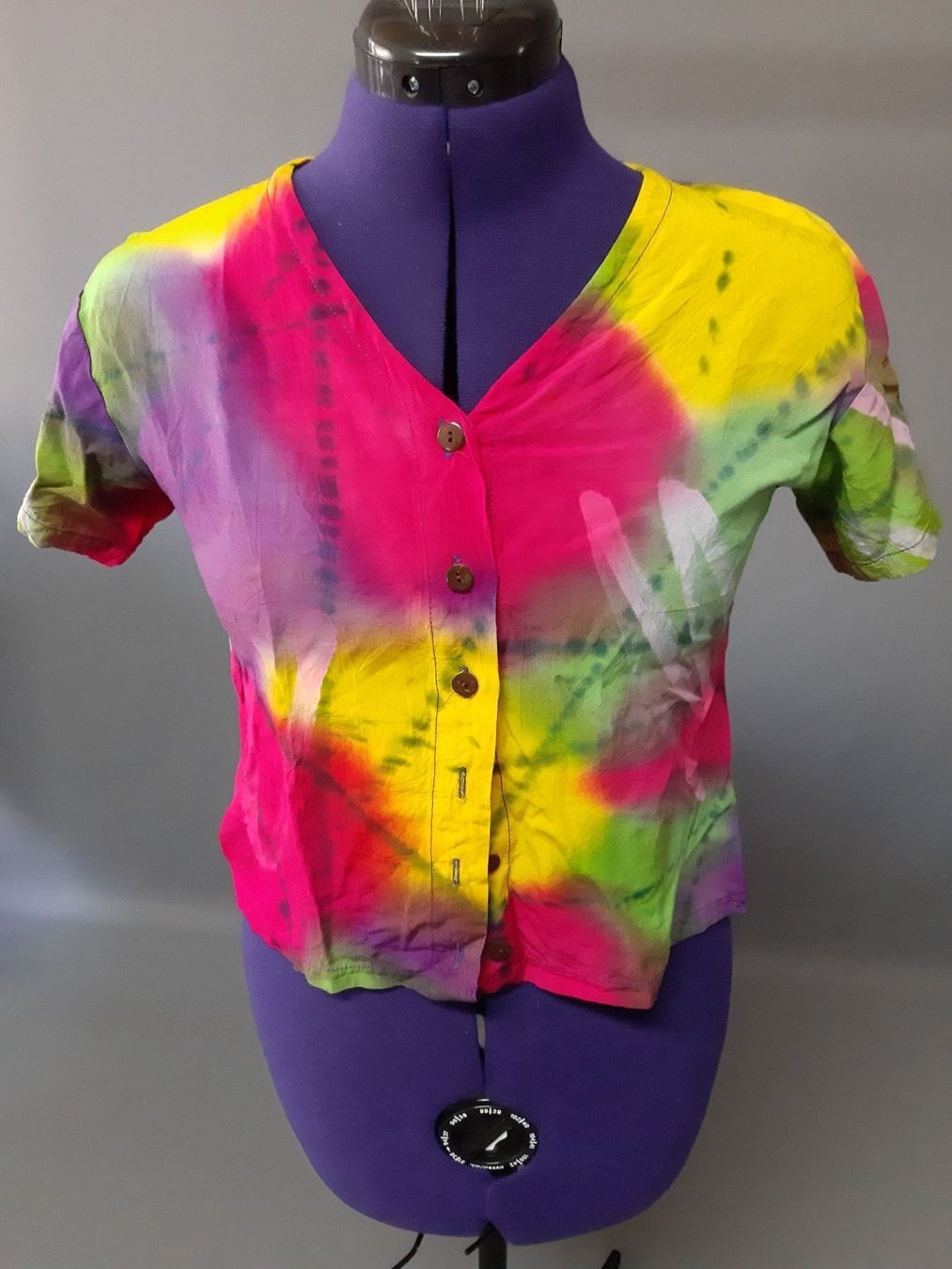 Blusen: Bluse Batik Gr.M – Gebraucht aus Schmitten FR von ReniStern