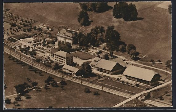Ansichtskarten: Siviriez, Institut St. Nicolas, Fliegera – Gebraucht aus Berlin von bartko-reher