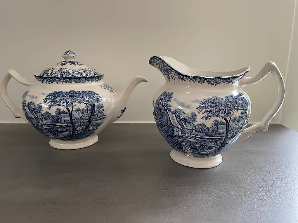 Set di piatti: Johnson Bros. "Mill Stream" 5 pièces – Usato da Petit-Lancy venduto da ean_lcx6