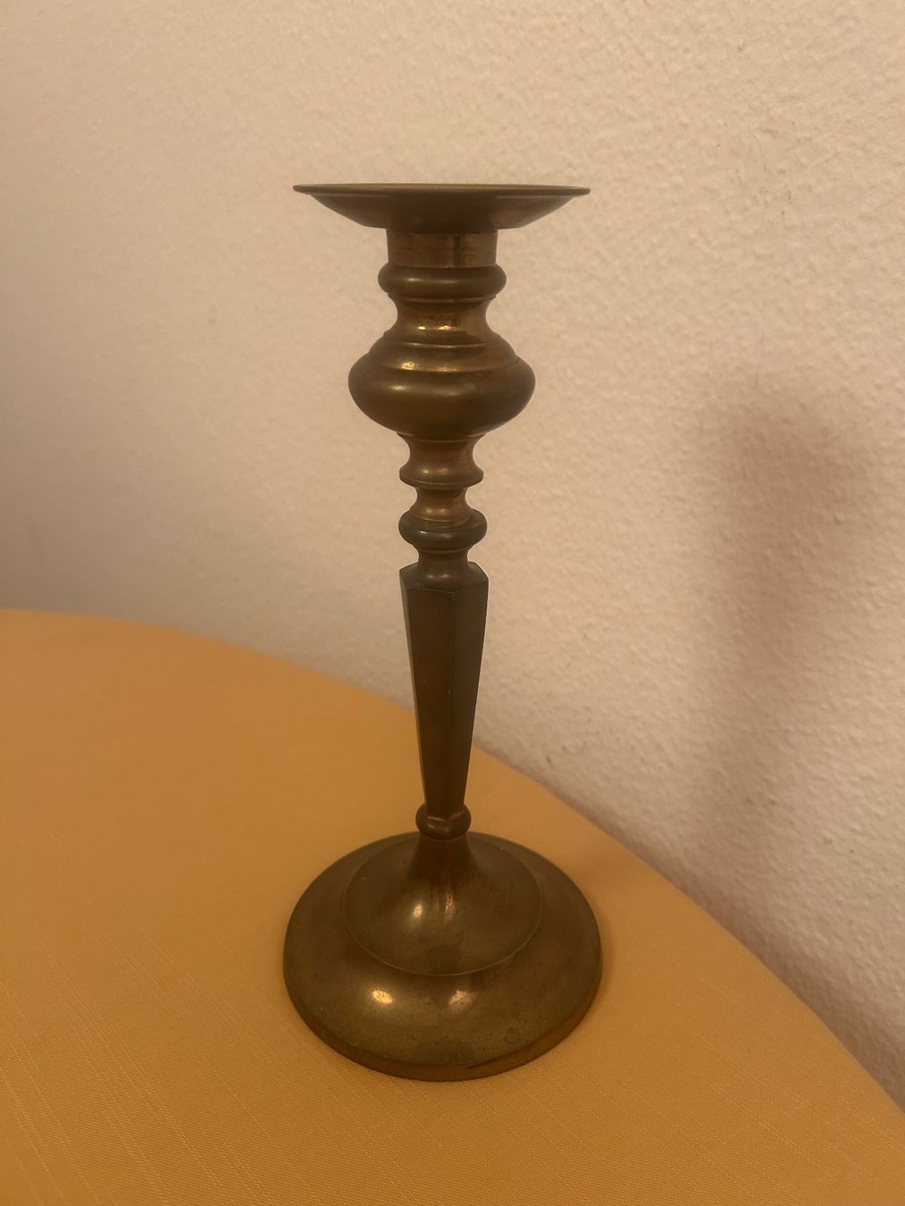 Kerzenständer: klassischer Vintage-Kerzenständer aus massivem Messing – Gebraucht aus Rorschacherberg von Svebe 5