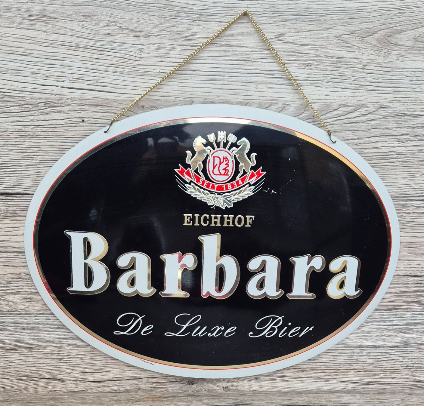 Eichhof Insegne: Aluminium Schild von Barbara de Luxe Bier von Eichhof – Usato da Neerach venduto da SilliS