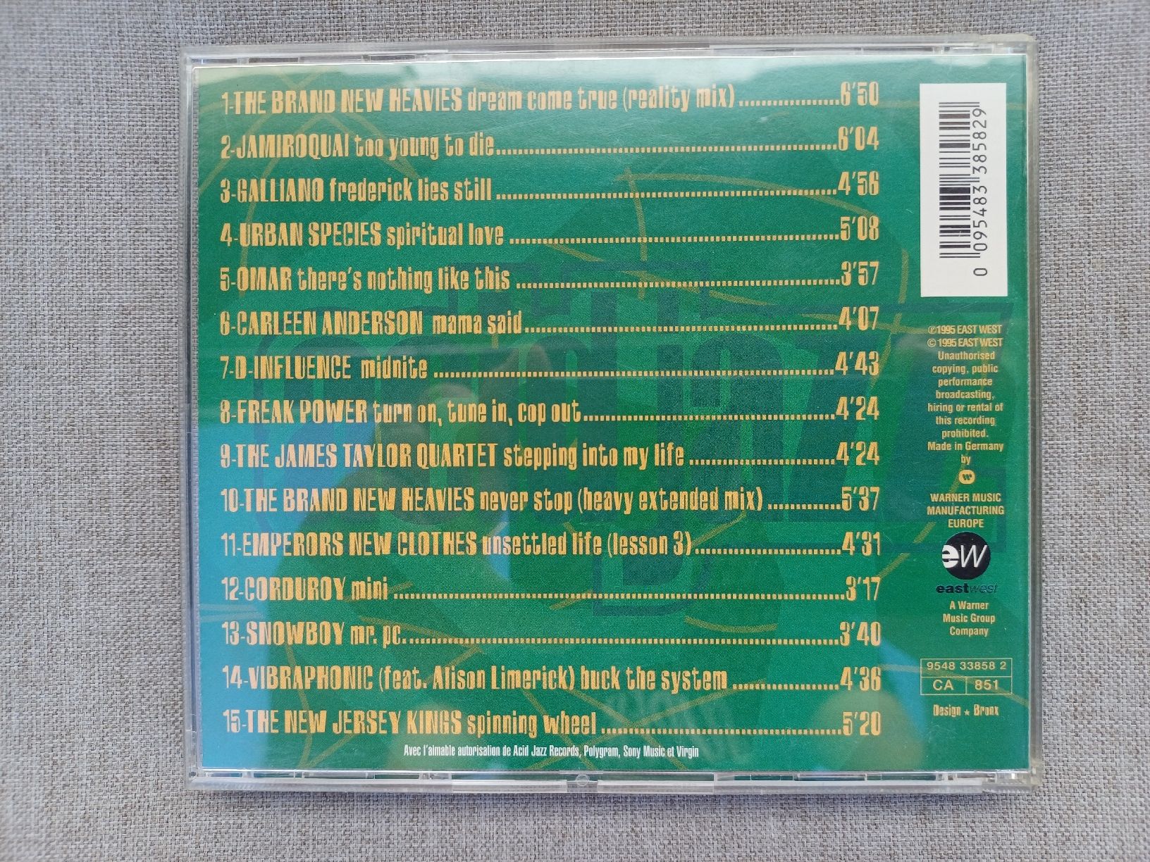 CD: Acid Jazz Story - CD – Nuovo (secondo la descrizione) da Begnins venduto da Drastic-Sound 1