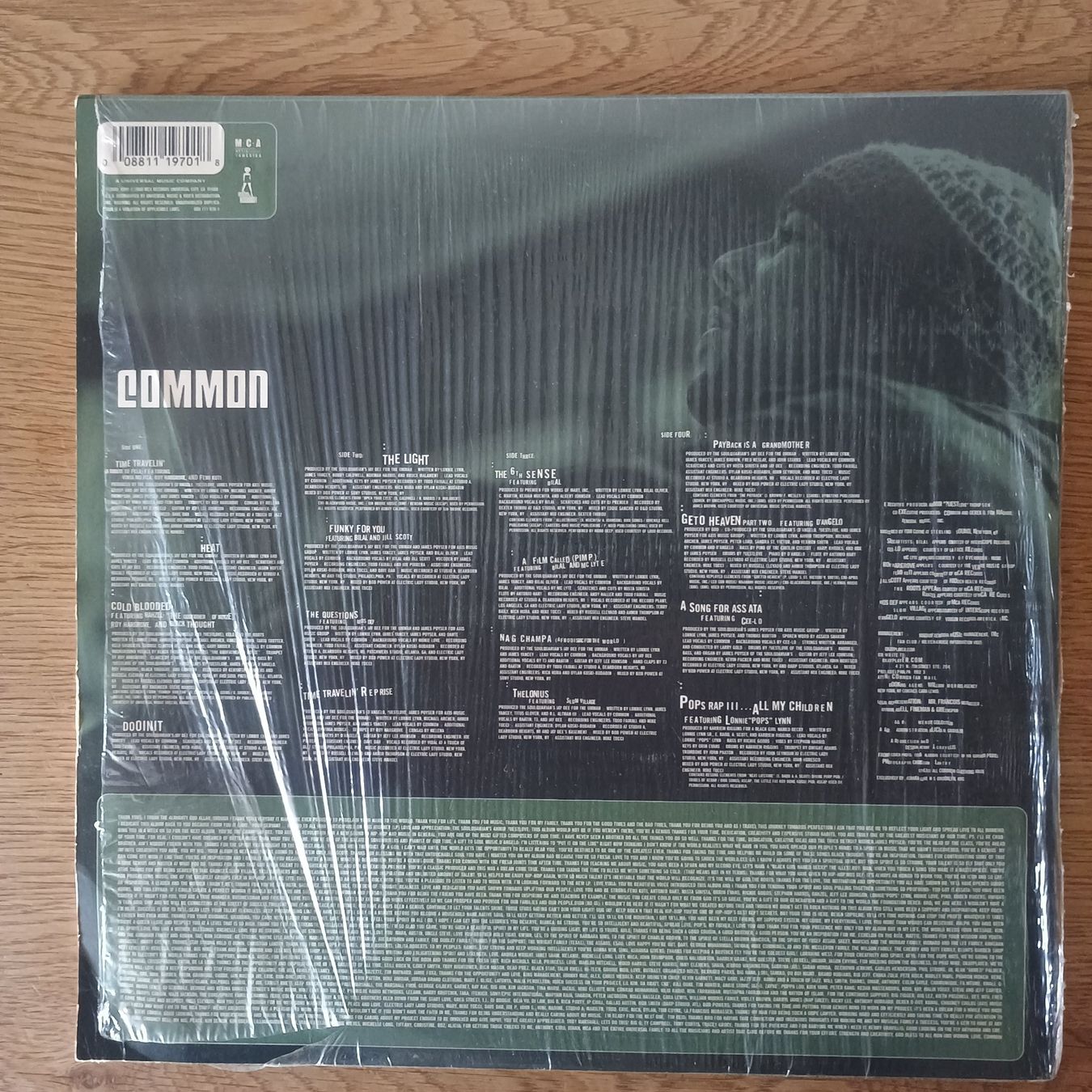 Schallplatten: Common - Like Water For Chocolate 2xLP US-2000 VG+/VG(+) – Gebraucht aus münchenstein von karl_heinz_krasser 1