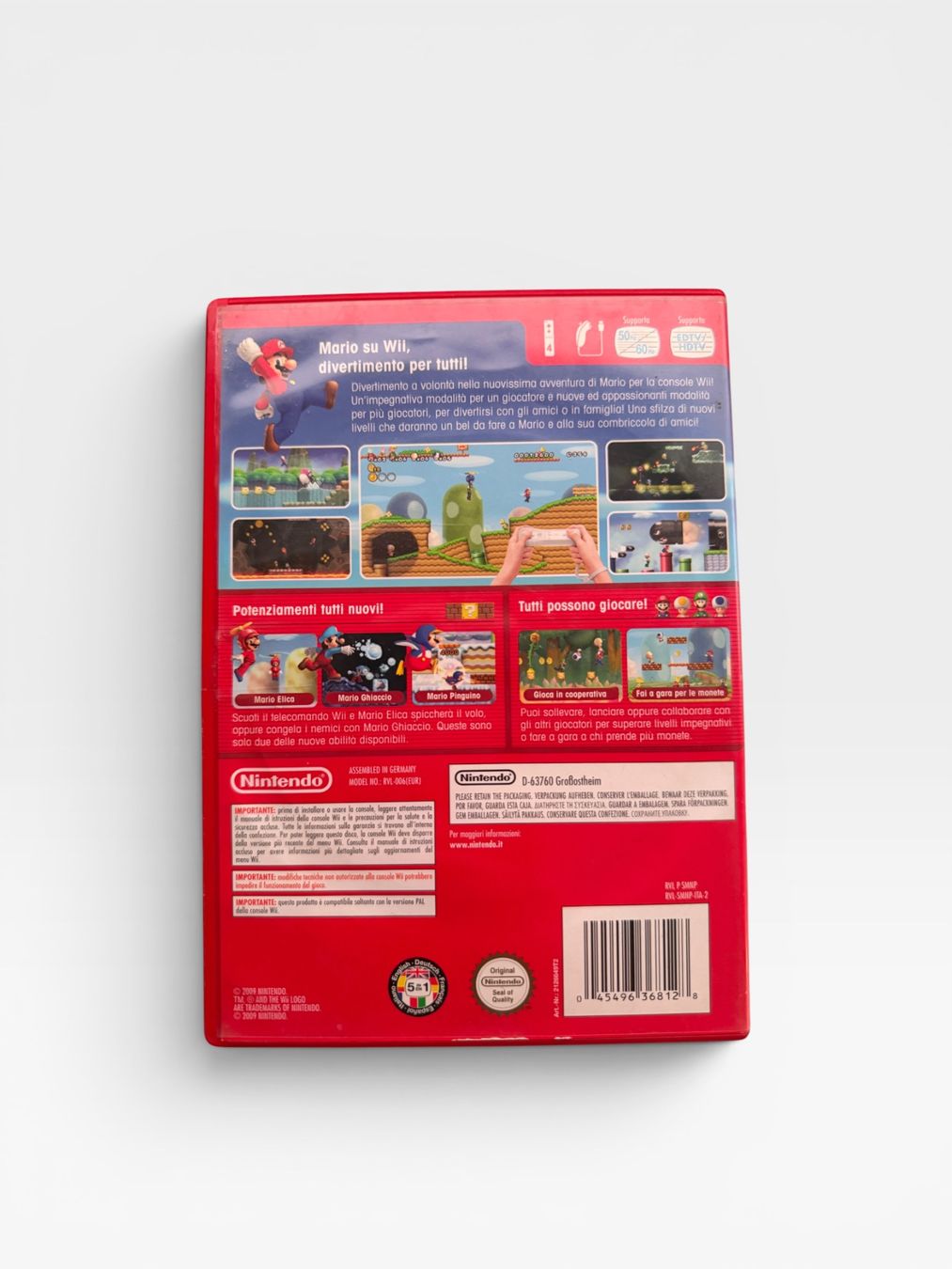Nintendo Giochi: New Super Mario Bros. Wii – Usato da Lugano venduto da Omegart_Gaming 1