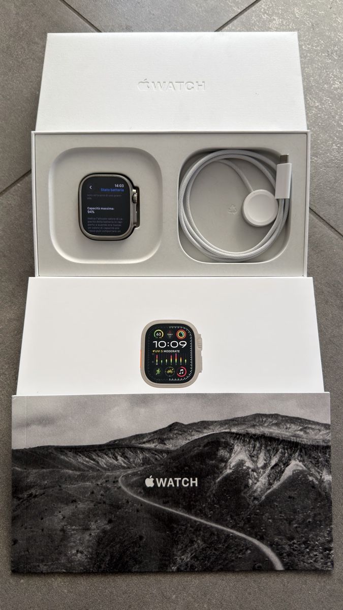 Apple Smartwatch: Apple Watch Ultra 2 GPS + cellular – Usato da Arbedo venduto da MaxG 1