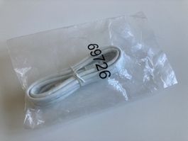 Câble Ethernet Cat5e Blanc, Longueur Standard, Neuf ✨