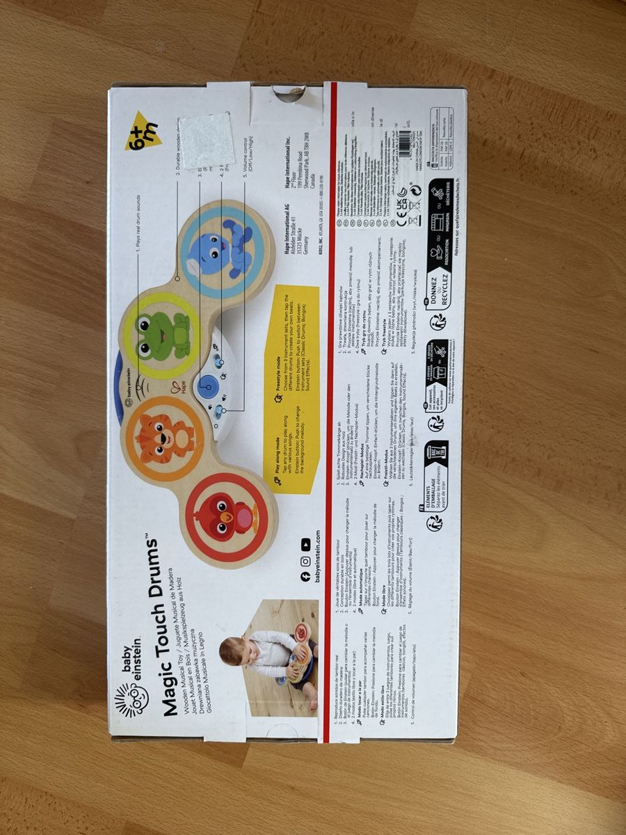 Jouets: Baby Einstein Hape Magic Touch Drums Holz NEU – Neuf avec emballage d'origine à Flüh par LucaK 1