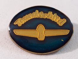 AA377 - Pin Auto Logo Oldtimer Ford Thunderbird