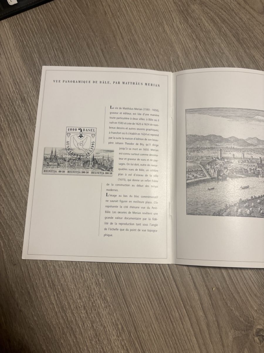 Tutti i francobolli: Souvenir de la Poste "Colombe de Bâle" 1845-1995 – Nuovo (secondo la descrizione) da Giubiasco venduto da cri_mzc6 6