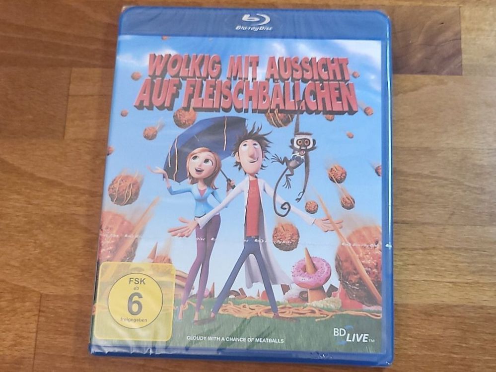 Wolkig mit Aussicht auf Fleischbällchen (2009) NEU OVP (Neu und ...