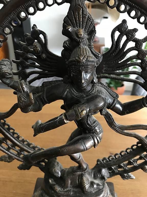 Skulpturen & Statuen: Grosser Tanzender Shiva aus Bronze – Gebraucht aus möhlin von Caja1 2