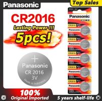 Batterie Panasonic CR2016 / 5 Stück (neu)