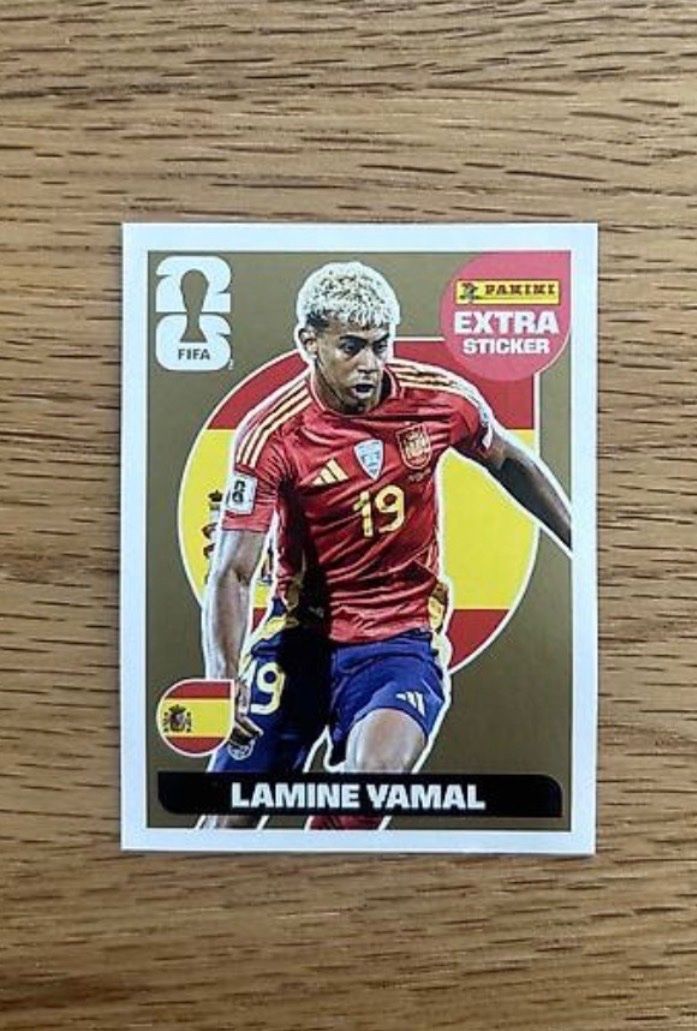 Panini Cartes à collectionner: Panini  Sticker Lamine Yamal Gold – Neuf (Voir description) à Zürich par Yvo619
