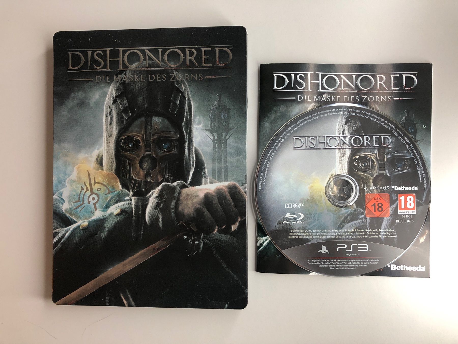 Sony Giochi: Dishonored - Steelbox - PS3 – Usato da St.gallen venduto da taduz
