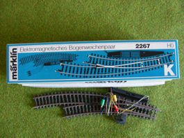 Märklin Aiguillage enroulé voie K