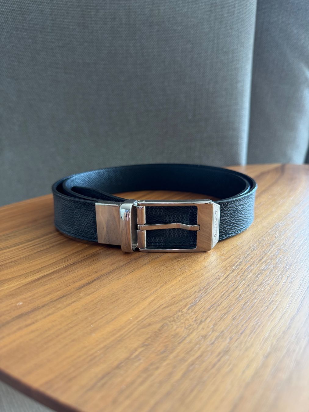 Louis Vuitton Cinture: Ceinture Louis Vuitton damier – Usato da Hauterive NE venduto da mwueth