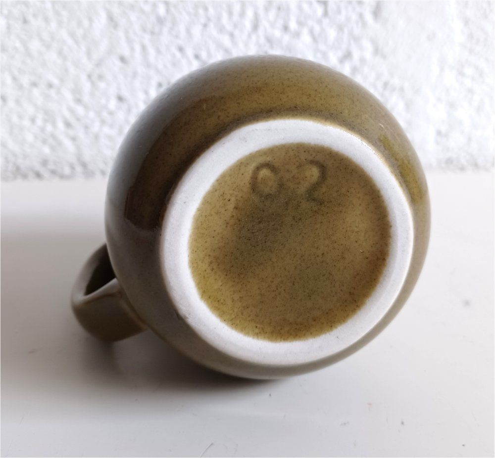Rössler Karaffen: RÖSSLER Olivgrün Krug 0,2 Liter -E04 – Gebraucht aus Morges von vimajes12 2