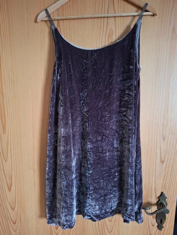 Nile Vestiti: Nile Samtkleid, Trägerkleid Grösse S Braun – Nuovo (secondo la descrizione) da Basel venduto da lilavintage 2