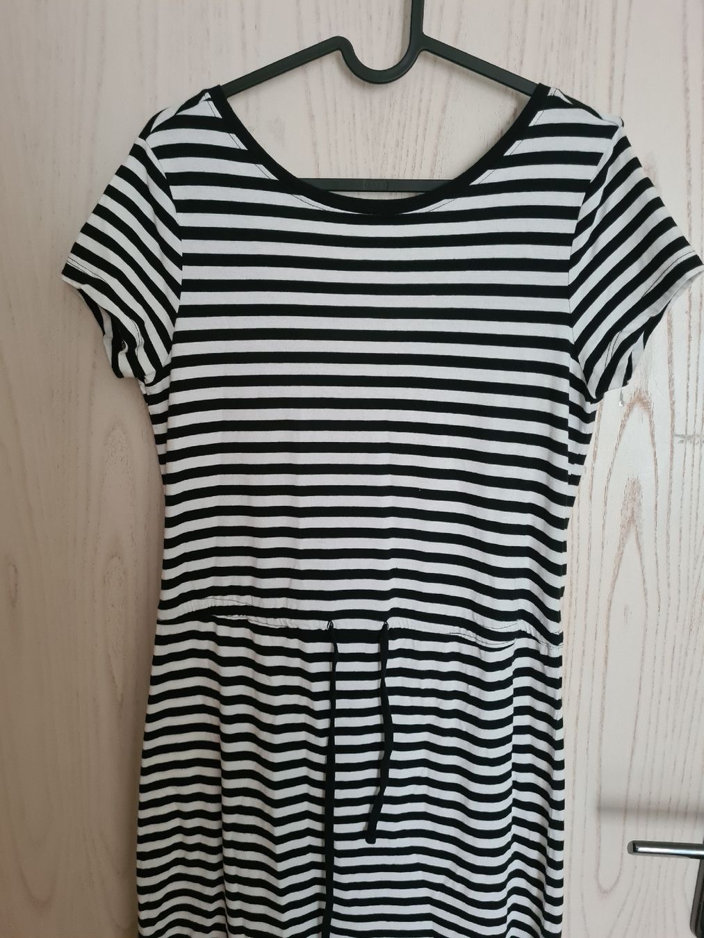 Only Vestiti: Maxikleid, Only, XS, gestreift, schwarz-weiss – Usato da Steinhausen venduto da MilaB 1