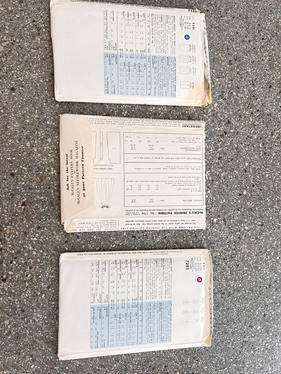 Schnittmuster: 11 vintage sewing patterns  – Neu und originalverpackt aus Lausanne von NYC67 6