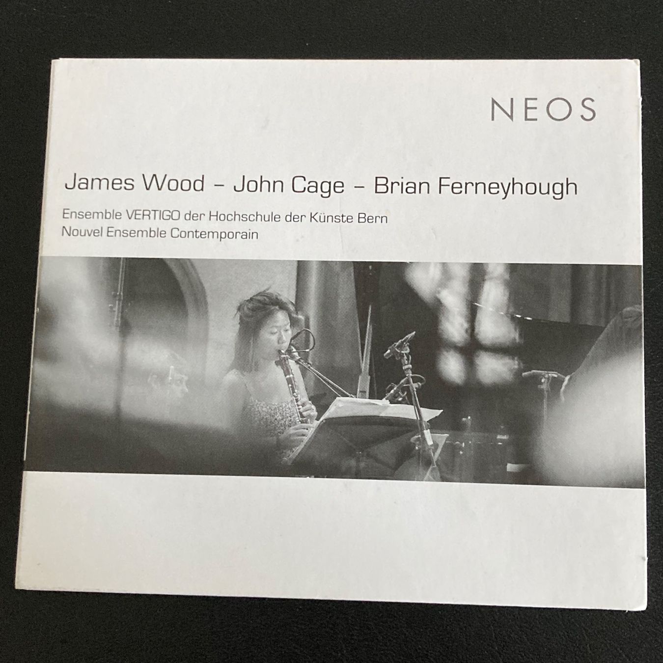 CD: James Wood - John Cage - Brian Ferneyhough – Usato da Bern venduto da Ntsamina