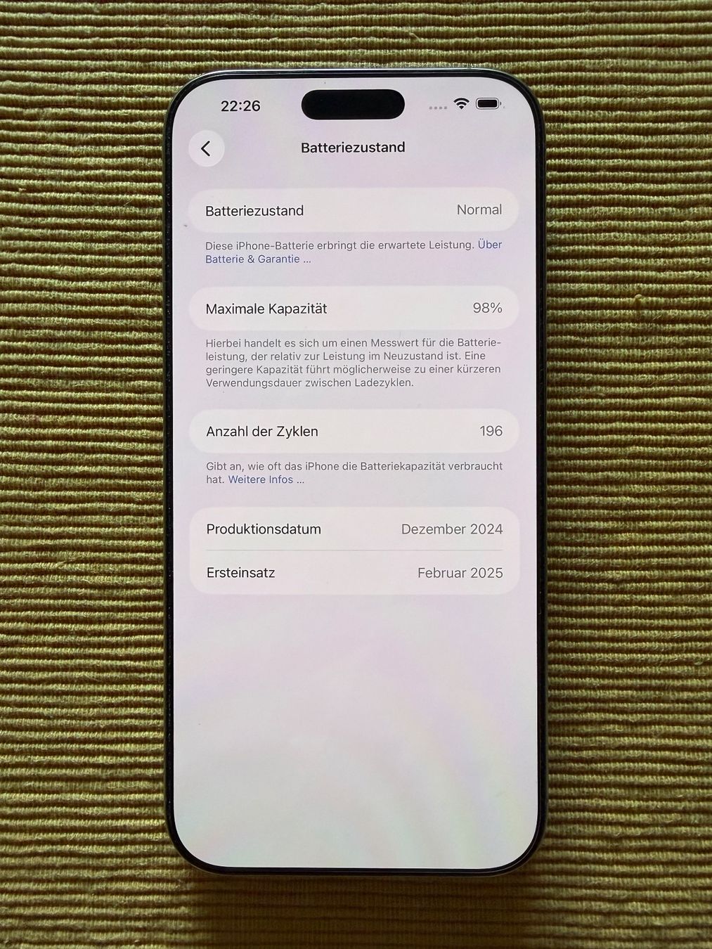 Apple Handys / Smartphones: iPhone 16 pro Max 512 GB – Neu (gemäss Beschreibung) aus Therwil von romabu 6