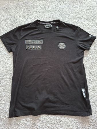T-Shirt  noir taille S logo hexagonal bon état