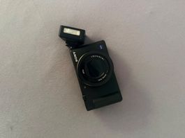 Sony ZV 1 con flash