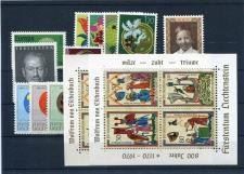 FL Jahreszusammenstellung 1970  postfr.