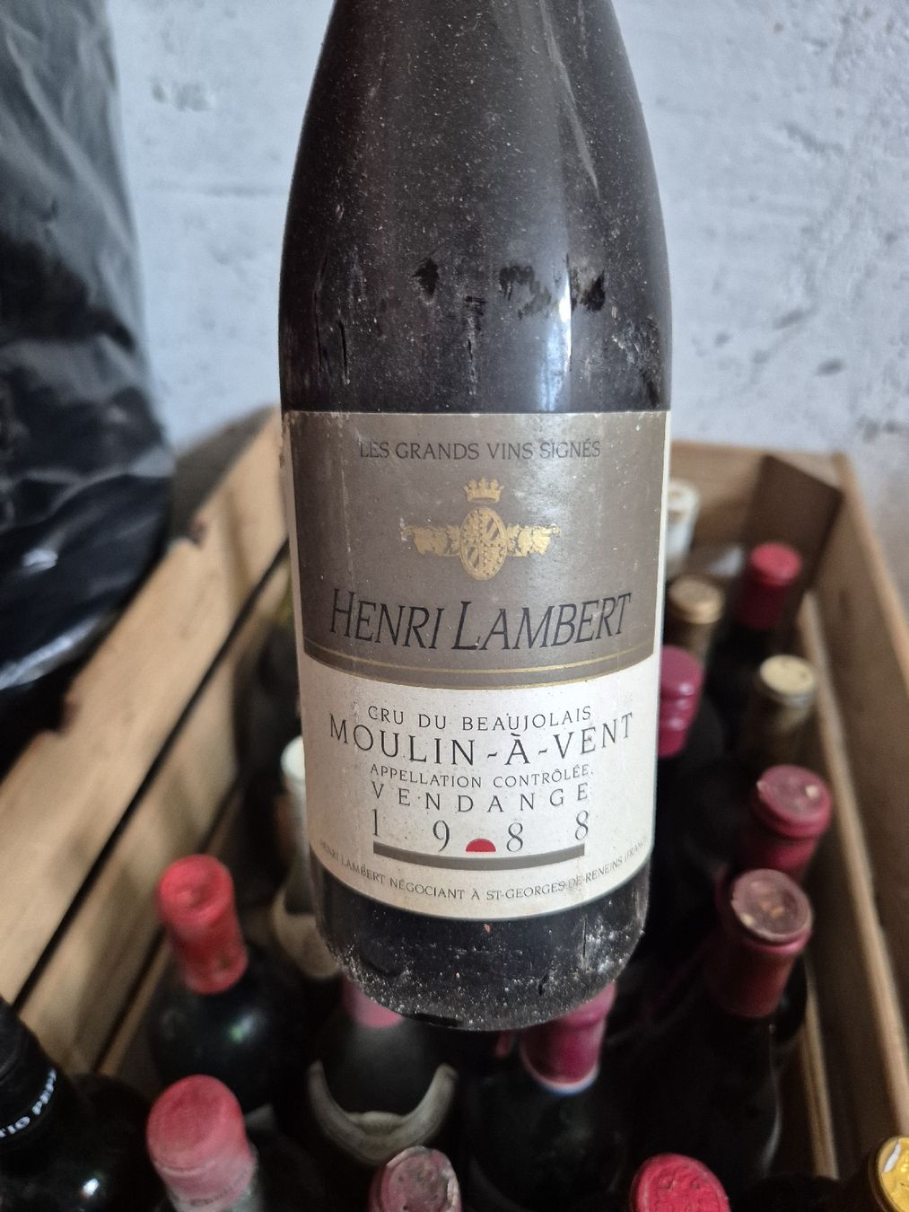Vino: Weinkonvolut aus Räumung – Usato da Vilters venduto da Fleiflomi 1