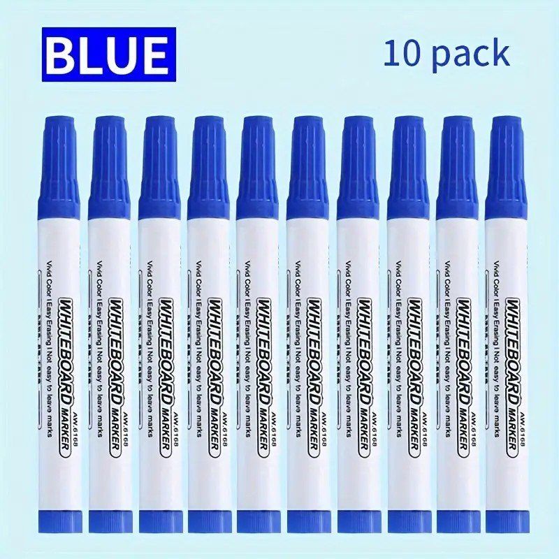 Penna & Evidenziatori: 10 Blaue Whiteboard Marker, neu & ungebraucht – Nuovo e nell'imballaggio originale da Suhr venduto da SchnapperCH