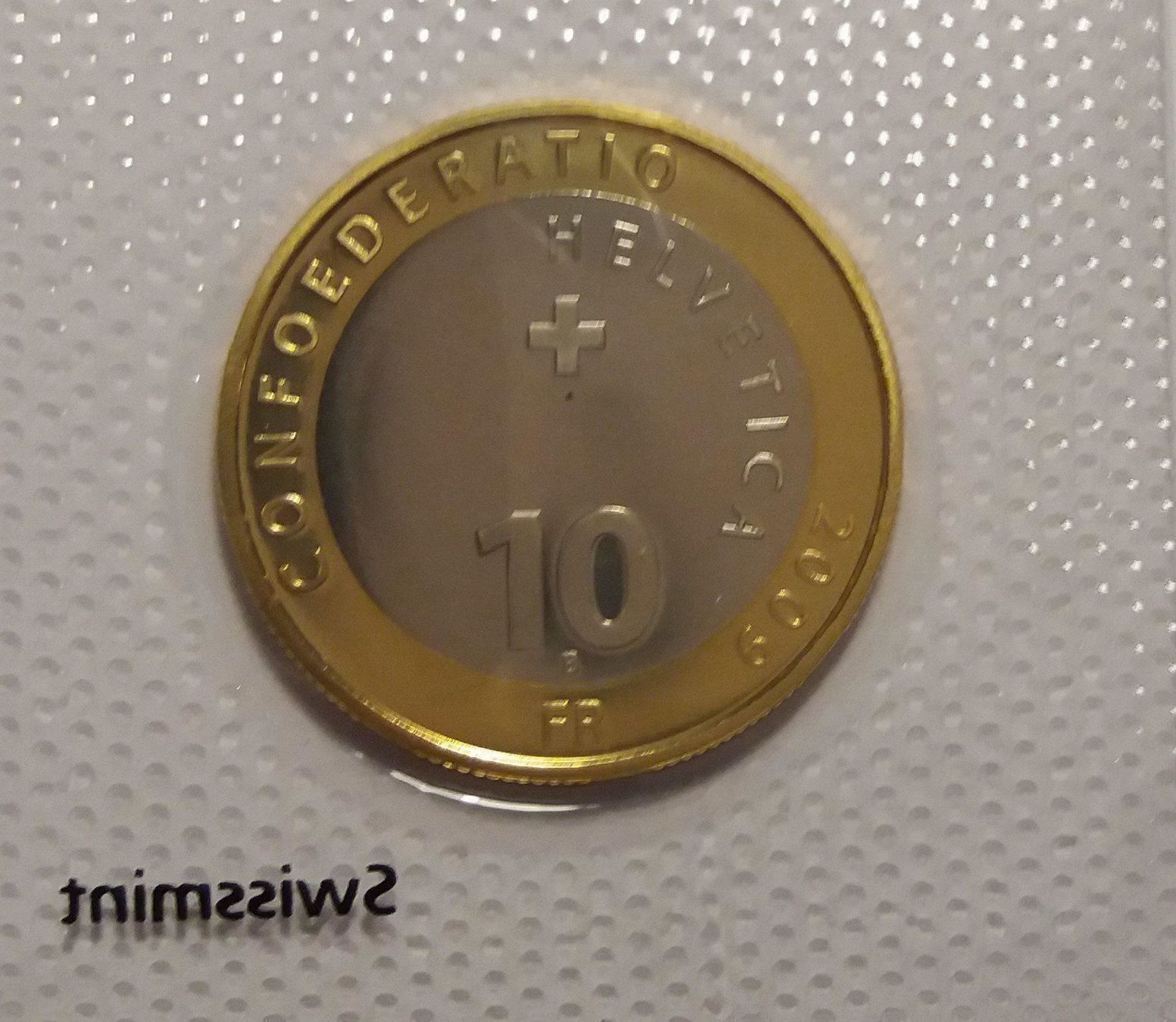 Tutti le monete: 10 Franken Rothirsch 2009 /   Cerf / neu – Nuovo e nell'imballaggio originale da Laufen venduto da Sunjupite7 3