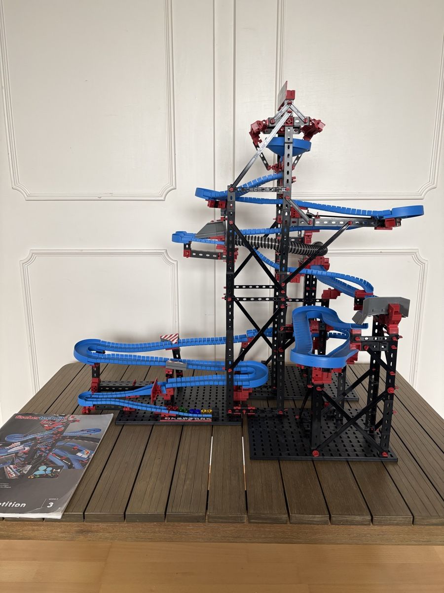 Fischer Giocattoli: Fischertechnik Kugelbahn, Marble Competition - Top! – Usato da St. Gallen venduto da moo_q6pg 7