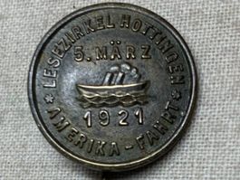 "Amerika Fahrt" - "Lesezirkel - Hottingen 5. märz 1921"